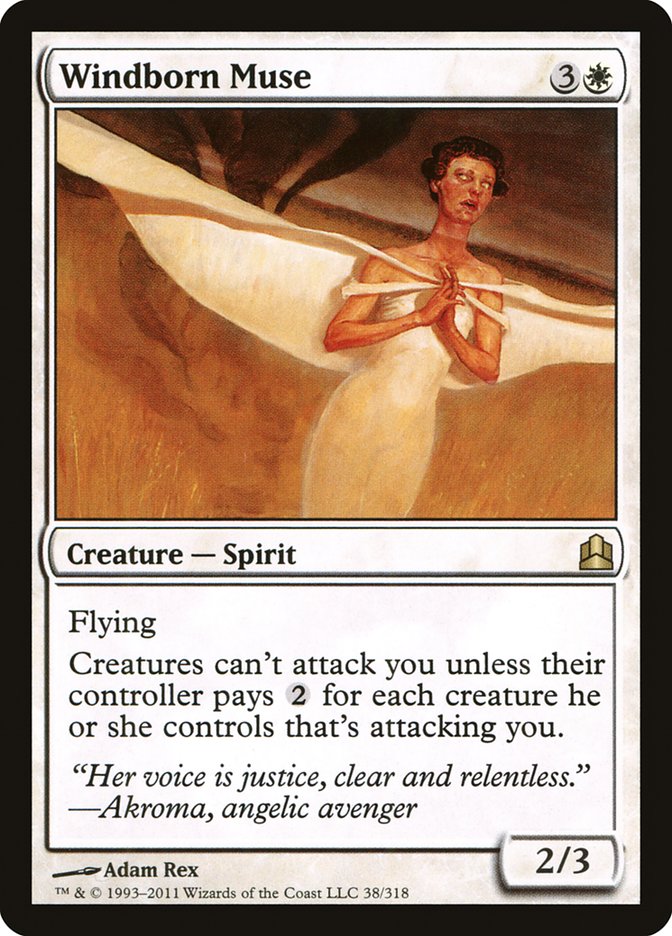 Windborn Muse [Commander 2011] - Devastation Store | Devastation Store
