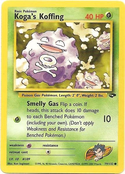Koga's Koffing (79/132) [Gym Challenge Unlimited] | Devastation Store