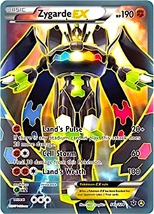 Zygarde EX (54a/124) (Alternate Art Promo) [XY: Fates Collide] | Devastation Store