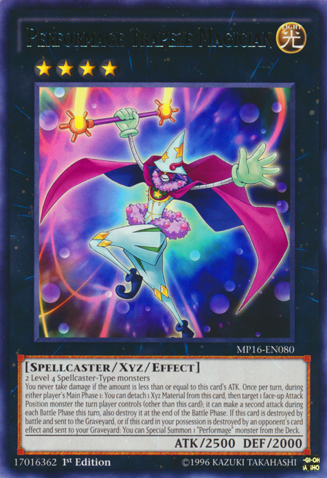 Performage Trapeze Magician [MP16-EN080] Rare | Devastation Store