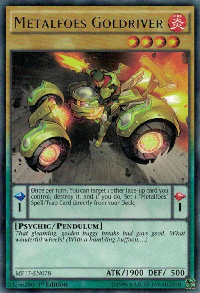 Metalfoes Goldriver [MP17-EN078] Rare | Devastation Store