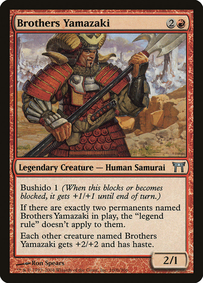 Brothers Yamazaki (160b/306) [Champions of Kamigawa] - Devastation Store | Devastation Store