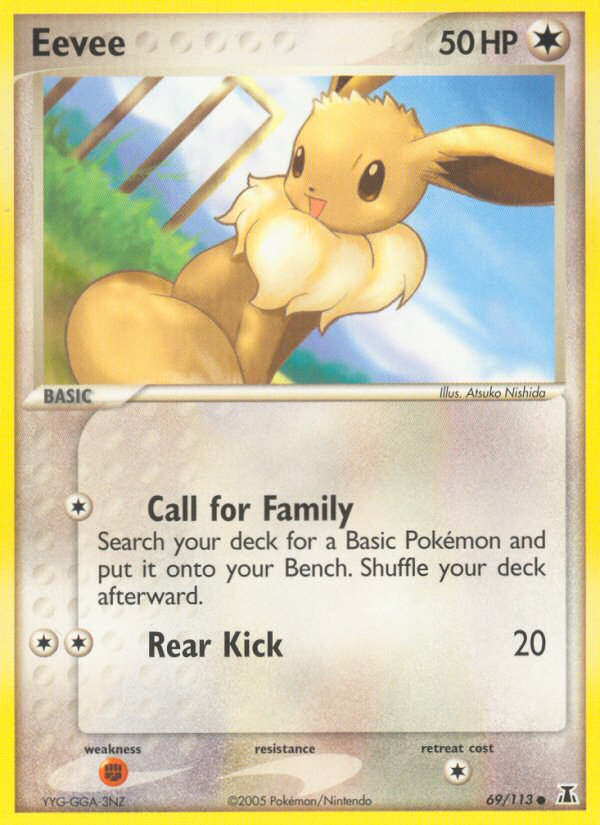 Eevee (69/113) [EX: Delta Species] | Devastation Store