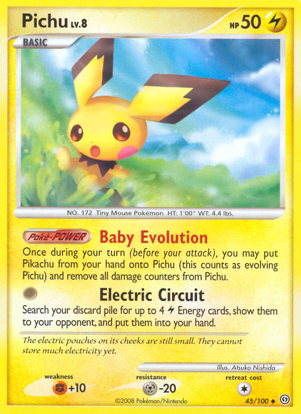 Pichu (45/100) [Diamond & Pearl: Stormfront] | Devastation Store