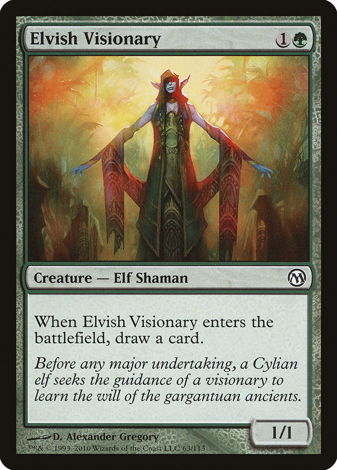 Elvish Visionary [Duels of the Planeswalkers] | Devastation Store