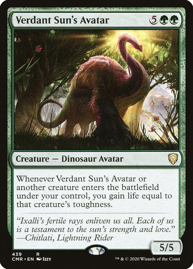 Verdant Sun's Avatar [Commander Legends] | Devastation Store