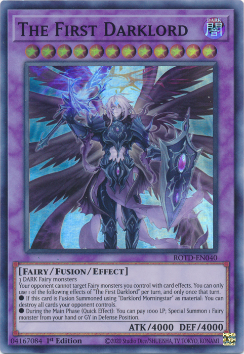 The First Darklord [ROTD-EN040] Super Rare | Devastation Store
