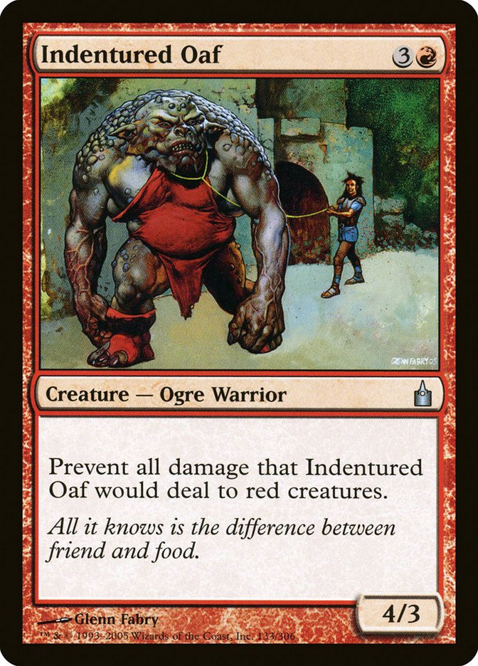 Indentured Oaf [Ravnica: City of Guilds] | Devastation Store