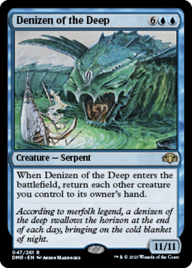 Denizen of the Deep [Dominaria Remastered] | Devastation Store