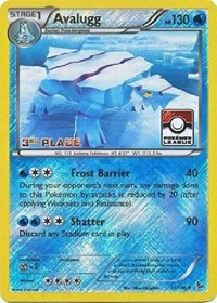 Avalugg (31/106) (League Promo 3rd Place) [XY: Flashfire] | Devastation Store