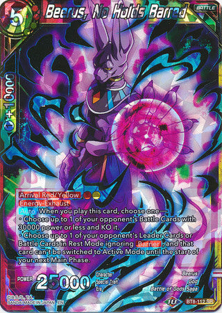 Beerus, No Holds Barred [BT8-112] | Devastation Store