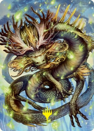 Kura, the Boundless Sky Art Card (Gold-Stamped Signature) [Kamigawa: Neon Dynasty Art Series] | Devastation Store