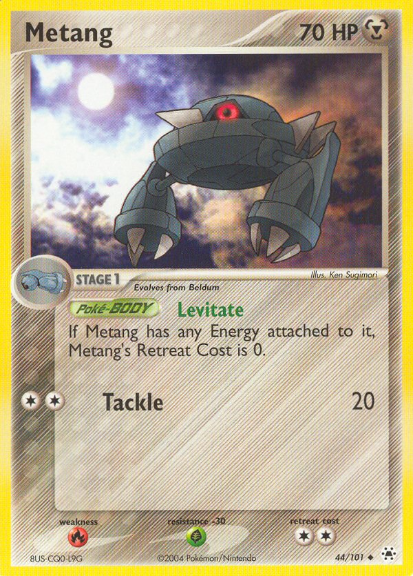 Metang (44/101) [EX: Hidden Legends] | Devastation Store