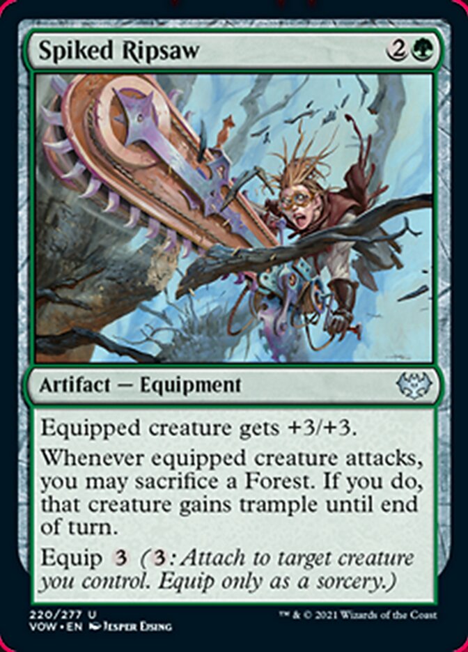 Spiked Ripsaw [Innistrad: Crimson Vow] | Devastation Store