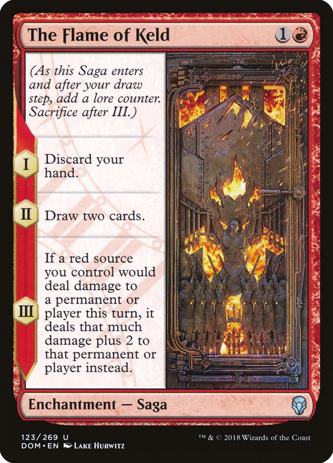 The Flame of Keld [Dominaria] - Devastation Store | Devastation Store