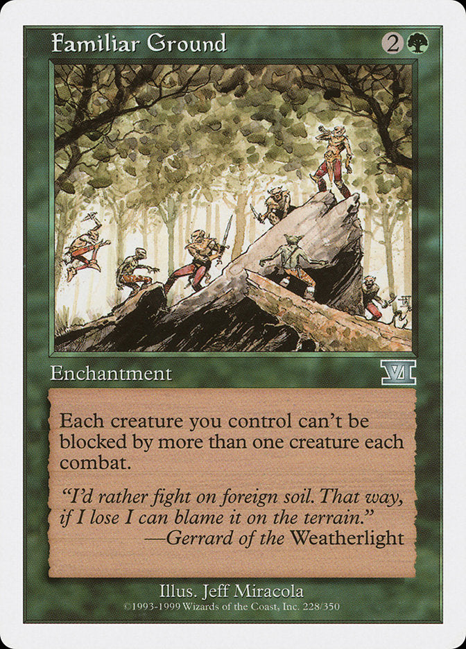 Familiar Ground [Classic Sixth Edition] - Devastation Store | Devastation Store