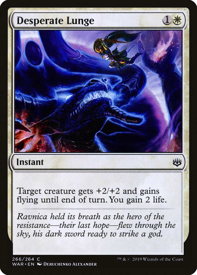 Desperate Lunge [War of the Spark] | Devastation Store