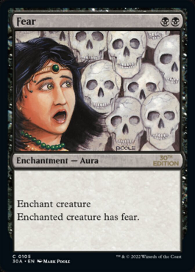 Fear [30th Anniversary Edition] | Devastation Store