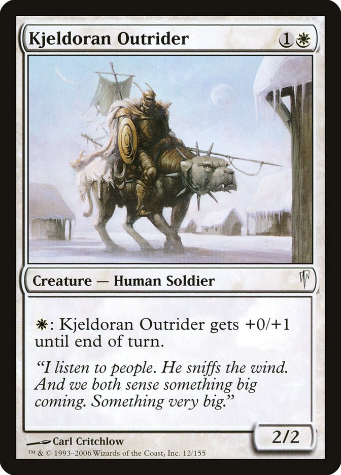 Kjeldoran Outrider [Coldsnap] | Devastation Store