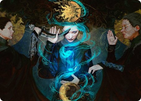 Witness the Future Art Card [Innistrad: Crimson Vow Art Series] | Devastation Store