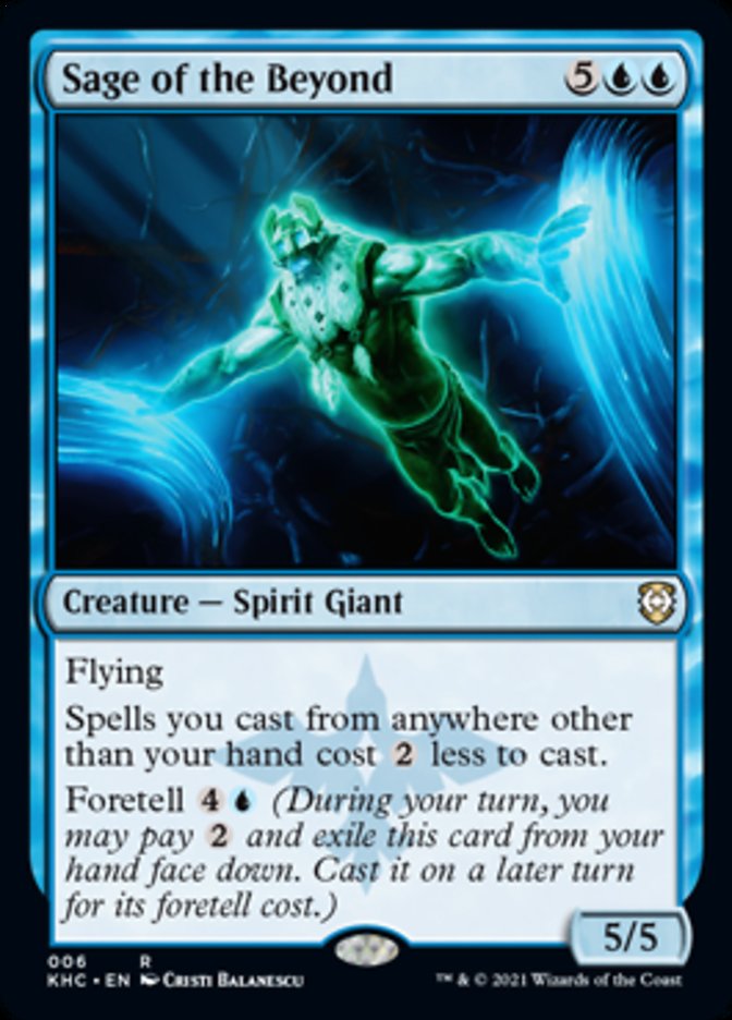 Sage of the Beyond [Kaldheim Commander] | Devastation Store