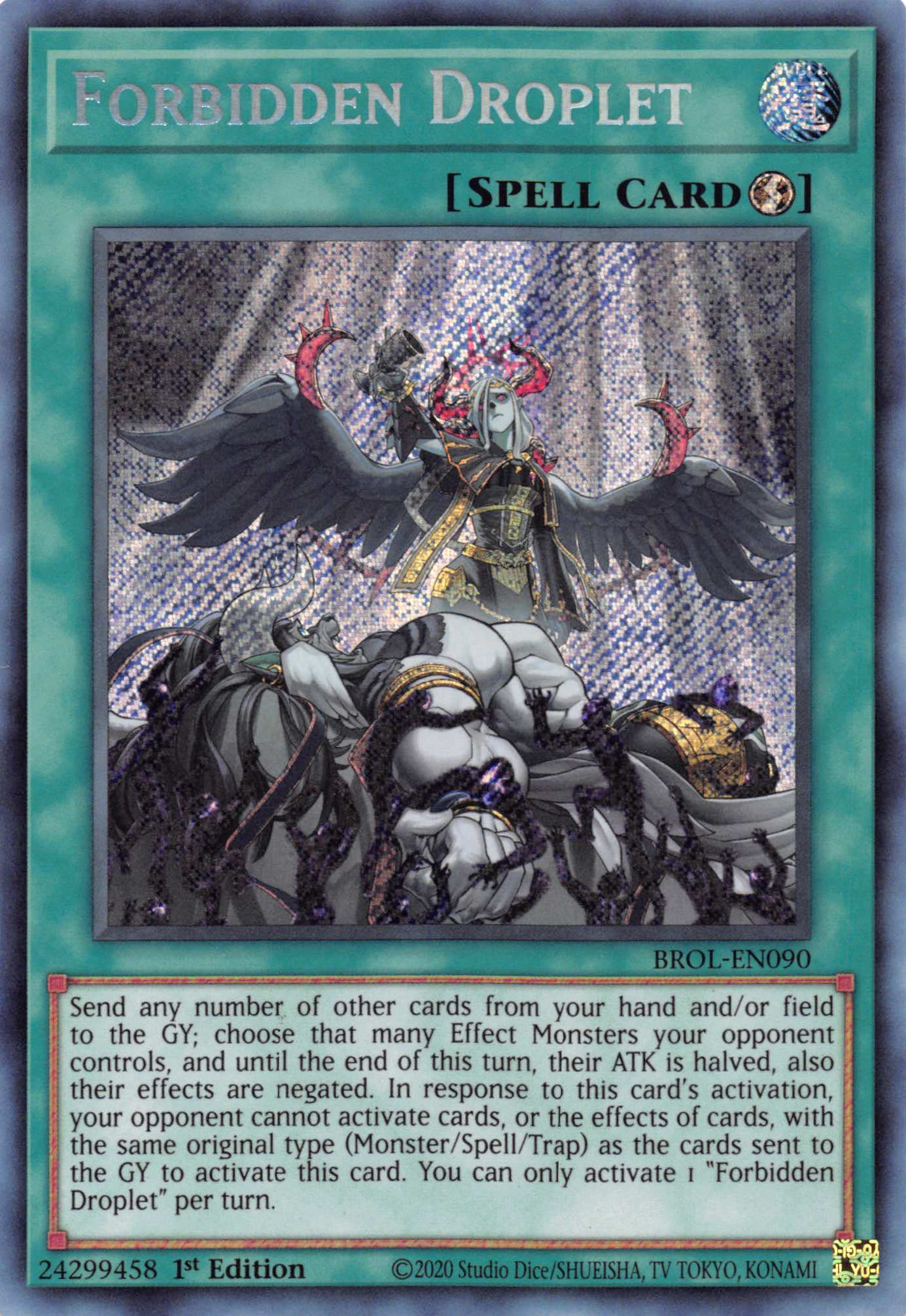 Forbidden Droplet [BROL-EN090] Secret Rare | Devastation Store