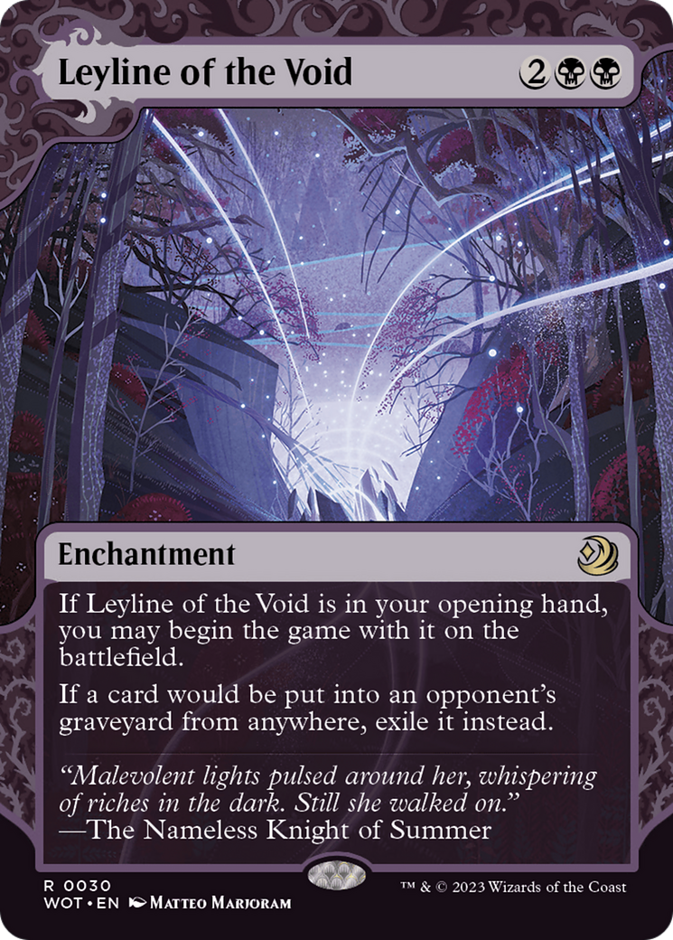 Leyline of the Void [Wilds of Eldraine: Enchanting Tales] | Devastation Store