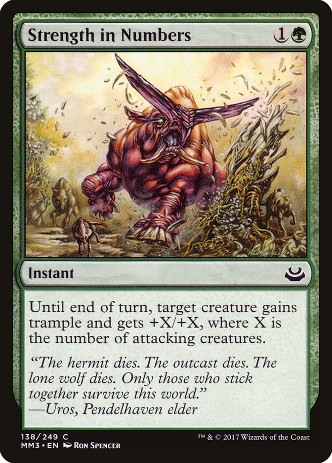 Strength in Numbers [Modern Masters 2017] | Devastation Store