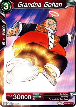 Grandpa Gohan (BT5-006) [Miraculous Revival] | Devastation Store