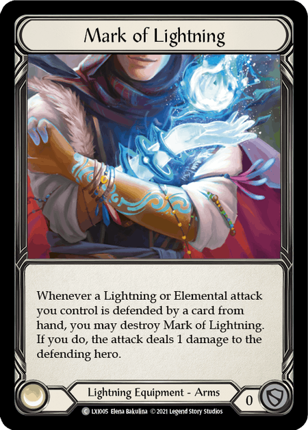 Mark of Lightning [LXI005] (Tales of Aria Lexi Blitz Deck)  1st Edition Normal | Devastation Store