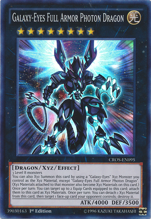 Galaxy-Eyes Full Armor Photon Dragon [CROS-EN095] Super Rare | Devastation Store