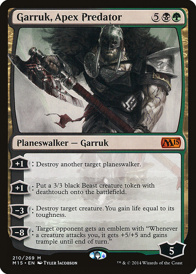 Garruk, Apex Predator [Magic 2015] | Devastation Store