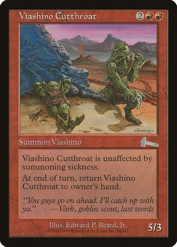 Viashino Cutthroat [Urza's Legacy] | Devastation Store