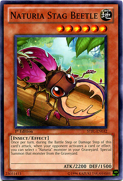 Naturia Stag Beetle [STBL-EN032] Common | Devastation Store