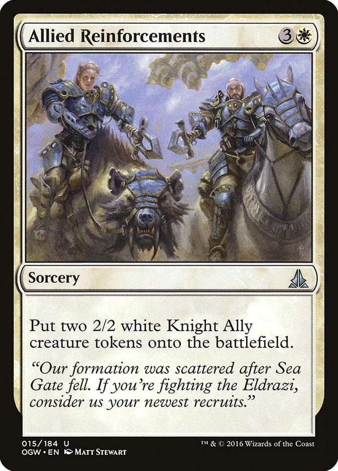 Allied Reinforcements [Oath of the Gatewatch] | Devastation Store