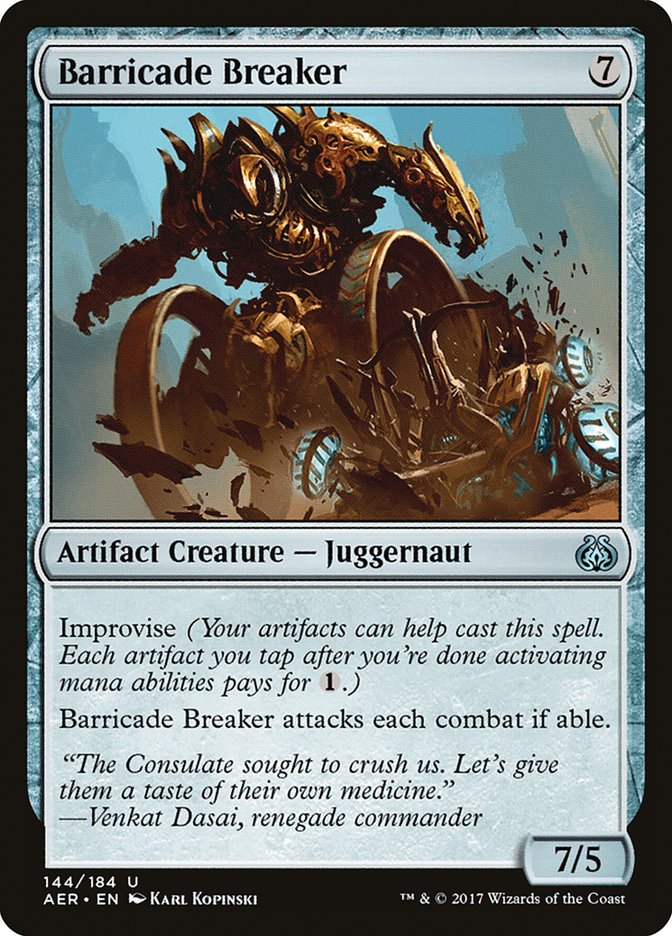 Barricade Breaker [Aether Revolt] - Devastation Store | Devastation Store