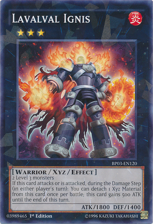 Lavalval Ignis [BP03-EN120] Shatterfoil Rare | Devastation Store