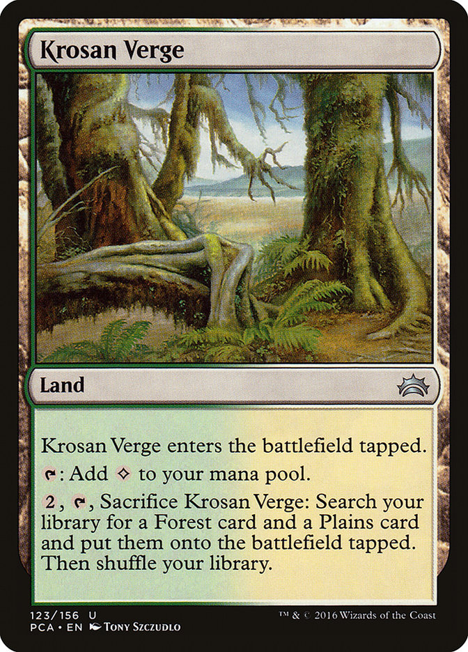 Krosan Verge [Planechase Anthology] - Devastation Store | Devastation Store