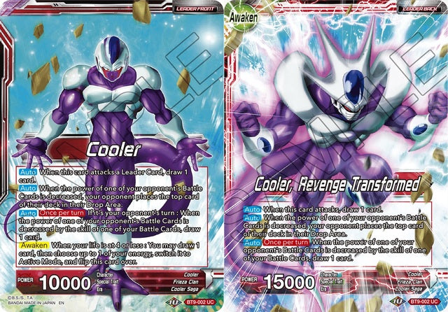 Cooler // Cooler, Revenge Transformed [BT9-002] | Devastation Store