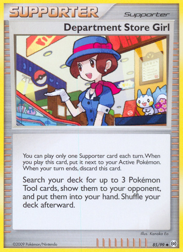 Department Store Girl (85/99) [Platinum: Arceus] | Devastation Store