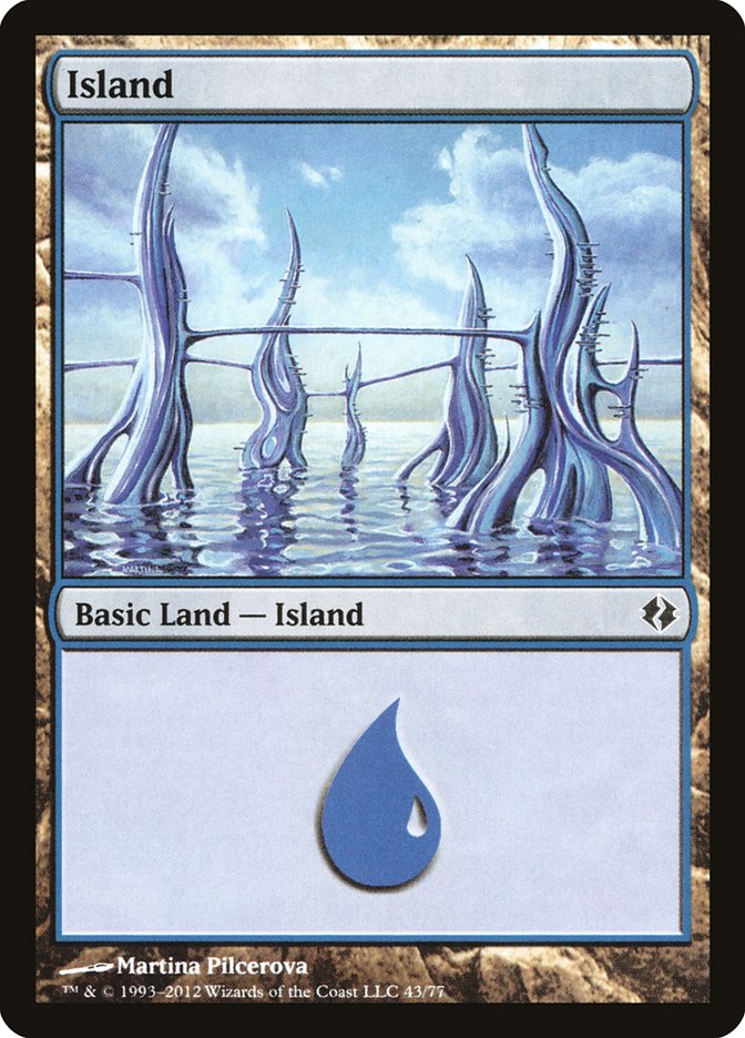 Island (43) [Duel Decks: Venser vs. Koth] | Devastation Store