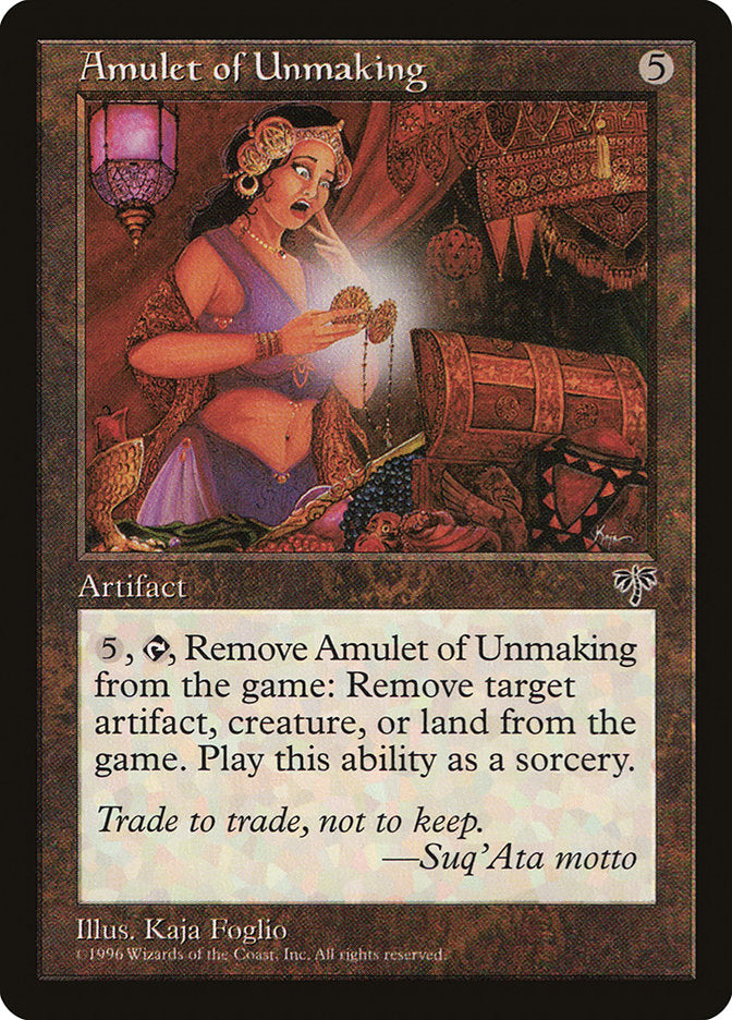 Amulet of Unmaking [Mirage] | Devastation Store