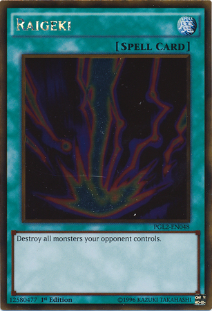 Raigeki [PGL2-EN048] Gold Rare | Devastation Store