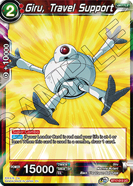 Giru, Travel Support (BT17-015) [Ultimate Squad] | Devastation Store