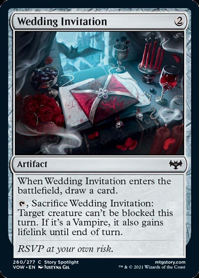 Wedding Invitation [Innistrad: Crimson Vow] | Devastation Store