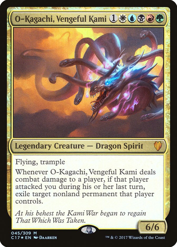 O-Kagachi, Vengeful Kami [Commander 2017] - Devastation Store | Devastation Store