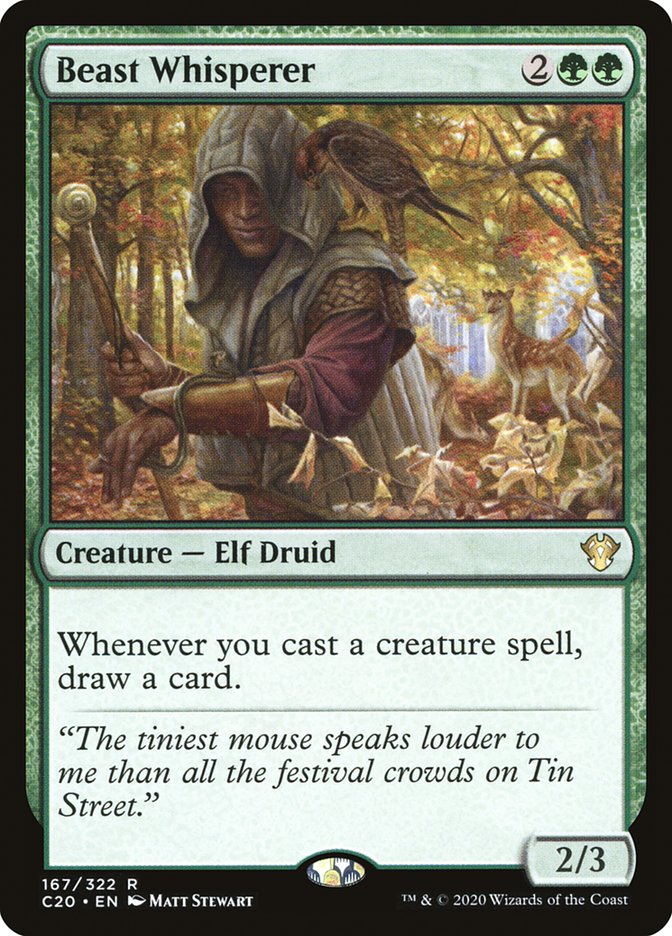 Beast Whisperer [Commander 2020] | Devastation Store