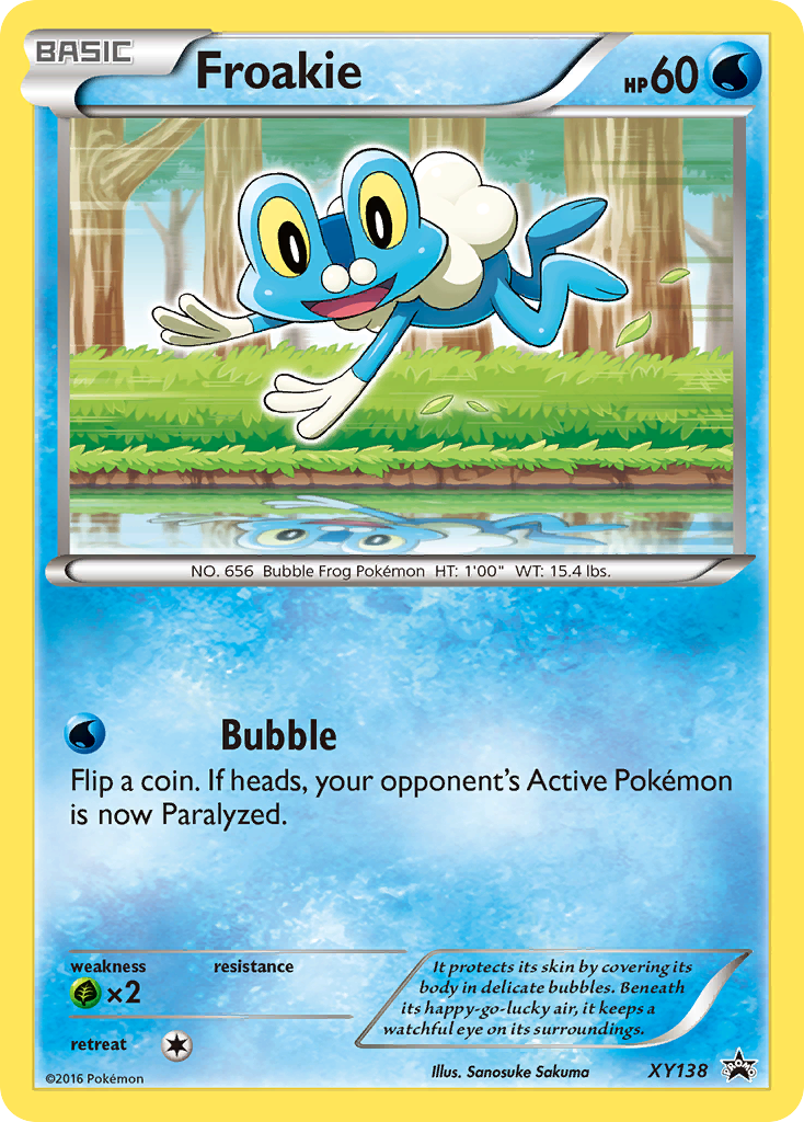 Froakie (XY138) [XY: Black Star Promos] | Devastation Store