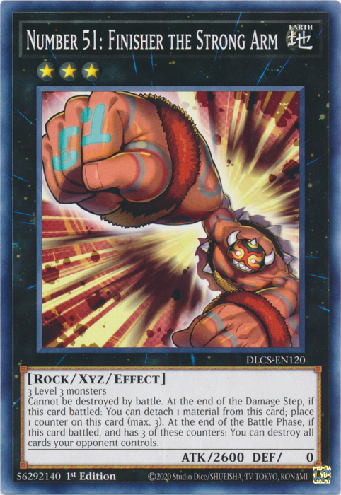 Number 51: Finisher the Strong Arm [DLCS-EN120] Common | Devastation Store