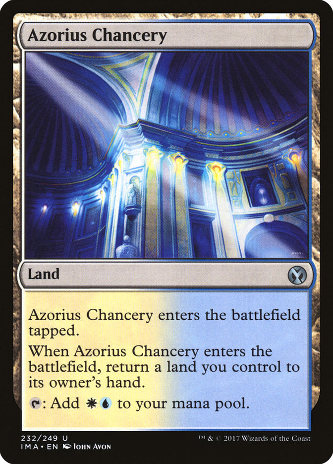 Azorius Chancery [Iconic Masters] - Devastation Store | Devastation Store